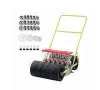 KESOTO Sembradora de Manual Sembradora Sembrador Semilla con Espaciamiento de Filas Ajustable Profundidad Regulable Apta para Diversos Adecuada para Huertos Invernaderos Fincas, 5 Filas