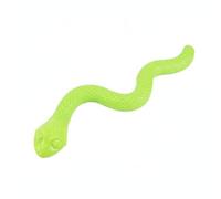 KESOTO Serpiente para Masticar Juguete para Perros Mordedor Interactivo Culebra Chirriante Silicona Duradera Texturizada Higiene Oral Adecuada para, Verde