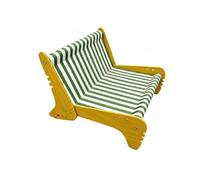 KESOTO Sofá Rascador para Gatos Cama Tumbona Rascador Mobiliario para Mascotas con Estructura de Madera y Tejido de Yute Parecido a Sofá para Adecuado para, 63.5 49 36cm, Style to 3