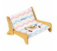 KESOTO Sofá Rascador para Gatos Cama Tumbona Rascador Mobiliario para Mascotas con Estructura de Madera y Tejido de Yute Parecido a Sofá para Adecuado para, 63.5 49 36cm, Style to 8