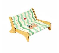 KESOTO Sofá Rascador para Gatos Cama Tumbona Rascador Mobiliario para Mascotas con Estructura de Madera y Tejido de Yute Parecido a Sofá para Adecuado para, 63.5 49 36cm, Style to 5