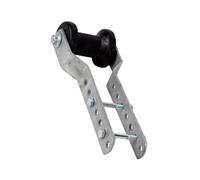KESOTO Soporte de Quilla para Barco Montaje Rodillo Ajustable Accesorio Soporte Tráiler Metálico Caucho Portátil Resistente Adecuado para Actividades Náutica, 5 Pulgadas