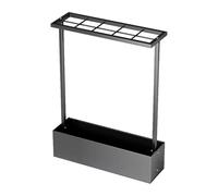 KESOTO Soporte de Tacos de Billar Estante Independiente para Tacos de Billar Organizador Vertical con Base Segura Y Estilo Moderno Adecuado para Sala de Bill, Negro