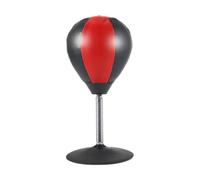 KESOTO Speed Boxing Desktop Box Bag Equipment Home Gym Gym Muay Thai Bate con Bomba MMA Mesa de Ejercicio Desk Ball Ball, Niños Rojos Negros