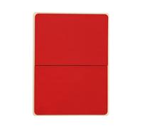 KESOTO Tabla de Artes Marciales, Tabla de Entrenamiento para Romper Objetos, Almohadilla de Boxeo, Tabla de Práctica Hecha de Goma para Niños Y Adultos. Arte, Rojo, 1,5 cm