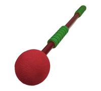 KESOTO Tabla de Equilibrio con, Ejercicio de coordinación motora Divertida, Entrenamiento sensorial con asa de Patinete para sótanos, Rojo