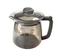 KESOTO Tetera de Silicona para Café, Tetera Antigoteo, Mango Ergonómico, Jarra de Agua de 500 Ml, para Té de, Oficina, Zumos Y Cocina, Gris, Individual
