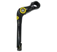 KESOTO Tija de Bicicleta Ajustable de Aleación de Aluminio para Manillar con Ángulo Versátil Y Acabado Suave Adecuada para Bicicletas de Carretera Y Montaña, Negro
