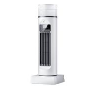 KESOTO Ventilador de Escritorio sin con Base Rectangular Estable de Aire Humidificador Control Táctil Material Innovador, Array, Blanco, Ventilador De Torre Con Humidificador