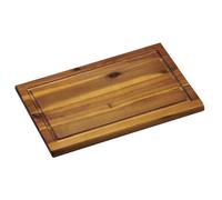 KESPER 28180-Tabla de Cortar (32 x 21 x 1,5 cm), Color marrón, Acacia, 32 x 21 x 1.5 cm