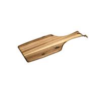 Kesper 28197 - Tabla de Cortar y Servir (42 x 17 cm, Madera de Acacia con Mango y Lazo/Tabla de Cortar)