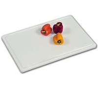 Kesper 30100 - Tabla de Cortar, plástico, 60 x 40 x 2 centímetros, Color Blanco