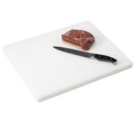 KESPER 30102 - Tabla de Cortar (plástico, 50 x 40 x 3 cm), Color Blanco