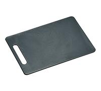 KESPER 30474-Tabla de Cortar Antideslizante, plástico, 29 x 19,5 x 0,5 cm, Color Gris, Polietileno (PE), 32L x 21l cm