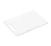 Kesper 30480 - Tabla de Cortar de plástico, de 34 x 24 x 0,6 cm, Color: Blanco