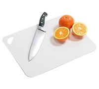 Kesper 30540 - Tabla para cortar flexible, 2 unidades, 38 x 29 x 0,2 centímetros, blanco y gris