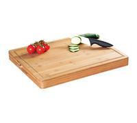 Kesper Tabla de trinchar 58125 – bambú marrón 50 x 40 x 5 cm