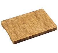 KESPER 58181 - Tabla de cortar profesional de bambú (36 x 24 x 3 cm)
