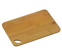 Kesper 58320-Tabla de cortar de bambú natural, 30 x 21 x 0,8 cm
