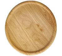 Kesper 60462 - Plato para pizzas de madera de caucho, 32 x 1.5 cm