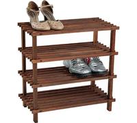 Kesper 69734 - Estante para Zapatos (4 baldas, Certificado FSC, 54 x 26 x 52 cm)