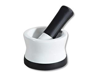 Kesper 71520 - Mortero con pilón, diámetro 8 cm, Altura: 11,5 cm, Porcelana
