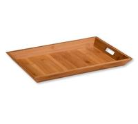 KESPER 77507 - Bandeja decorativa con 2 asas (bambú/bandeja de desayuno/bandeja)