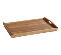 Kesper Bandeja 55 x 35 X 24CM Con Pies, De Madera de Acacia Cocina Plegable