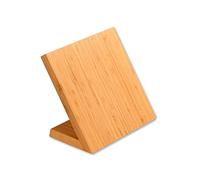 KESPER Bloque para cuchillos, material: bambú, magnético, dimensiones: 23 x 13 cm, altura 20 cm, color: marrón | 58028