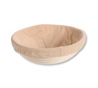 KESPER | Cesta de fermentación, material: ratán, forro textil (extraíble), dimensiones: Ø 25 x 8 cm, color: natural | 19631