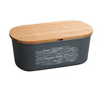 Kesper 58501 - Panera, melamina, bambú, color gris
