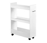 Kesper nicho Estante, Madera, Blanco, 22 x 60 x 79 cm