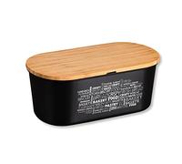 Kesper | Panera, material: melamina, bambú, tamaño: 34 x 14 x 18 cm, color: negro, marrón | 58503