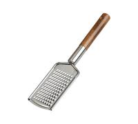 KESPER Rallador de queso con asa, madera de acacia certificada FSC y acero inoxidable, longitud: 24,5 cm, robusto y duradero | 28976