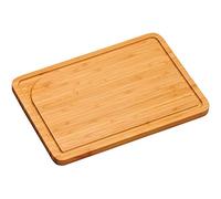 KESPER Tabla de Cortar de bambú marrón, bambú, marrón, 33 x 23 x 1.6 cm
