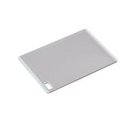 Kesper | Tabla de cortar, material: plástico (PP/TPE), dimensiones: 30 x 20 x 0,95 cm, color: gris | 30880