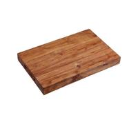 KESPER | Tabla de cortar y trinchar, material: madera de acacia, dimensiones: 38,5 x 25 x 4 cm, color: marrón, natural | 29752