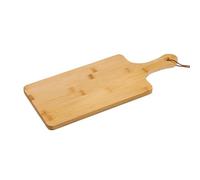 KESPER | Tabla de servir con corazón, material: bambú FSC certificado (FSC C014021), refinado con aceite BIOFA, tamaño: 42 x 17 x 1,5 cm, resistente a la humedad | 58492
