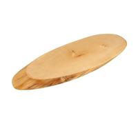 KESPER | Tabla para servir, material: madera de abedul certificada FSC® (FSC® C014021), disco de árbol natural, lacado, apto para alimentos, dimensiones: 45 x 17 x 2,5 cm, cada tabla es única | 69132