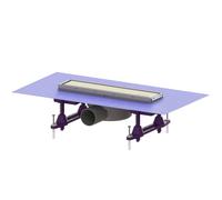 Kessel Linearis Compact desagüe de ducha 30 cm acero 45600.59FM