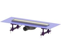 Kessel Linearis Compact desagüe de ducha 55 cm acero 45600.61FM