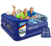 KESSER® Colchón Inflable con Bomba eléctrica integrada Colchón Inflable Elevado para los huéspedes de la Noche con Bolsa de Almacenamiento