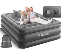 KESSER® Colchón Inflable con Bomba eléctrica integrada Colchón Inflable Elevado para los huéspedes de la Noche con Bolsa de Almacenamiento