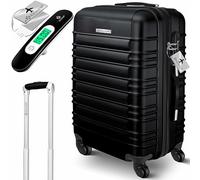 KESSER® Maleta rígida de Viaje, Incluye báscula de Equipaje + Etiqueta de Equipaje, Maleta con Ruedas, Cerradura de combinación, 4 Ruedas, plástico ABS, Mango telescópico