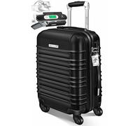 KESSER® Maleta rígida de Viaje, Incluye báscula de Equipaje + Etiqueta de Equipaje, Maleta con Ruedas, Cerradura de combinación, 4 Ruedas, plástico ABS, Mango telescópico