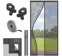 KESSER® Mosquitera magnética para puerta, cortina magnética con protección contra insectos, cortina de protección con montaje fácil con adhesivo para puerta de balcón, puerta de terraza, puerta de