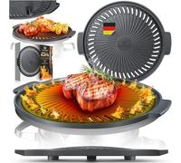 KESSER® Placa de cocción para estufa de cohetes, horno holandés, barbacoa, cohete, estufa de leña, hornillo de camping, barbacoa de camping