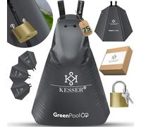 KESSER® Saco de riego para árboles, saco de agua y bolsa de riego de árboles, bolsa de duradera y resistente a los rayos UV, sistema de riego de jardín y árboles, 75 Litros, Antracita, Set de 8