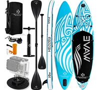 KESSER® Tavola Sup Gonfiabile Set Tavola Stand Up Paddle Tavola da Surf Premium Sport Acquatici | 6 Pollici di Spessore | Accessori Completi | 130 kg