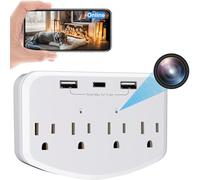 Kestanlora Cámara oculta inalámbrica 1080p Mini cámara espía de seguridad en la pared WiFi cámara interior para la seguridad del hogar 【Actualización】